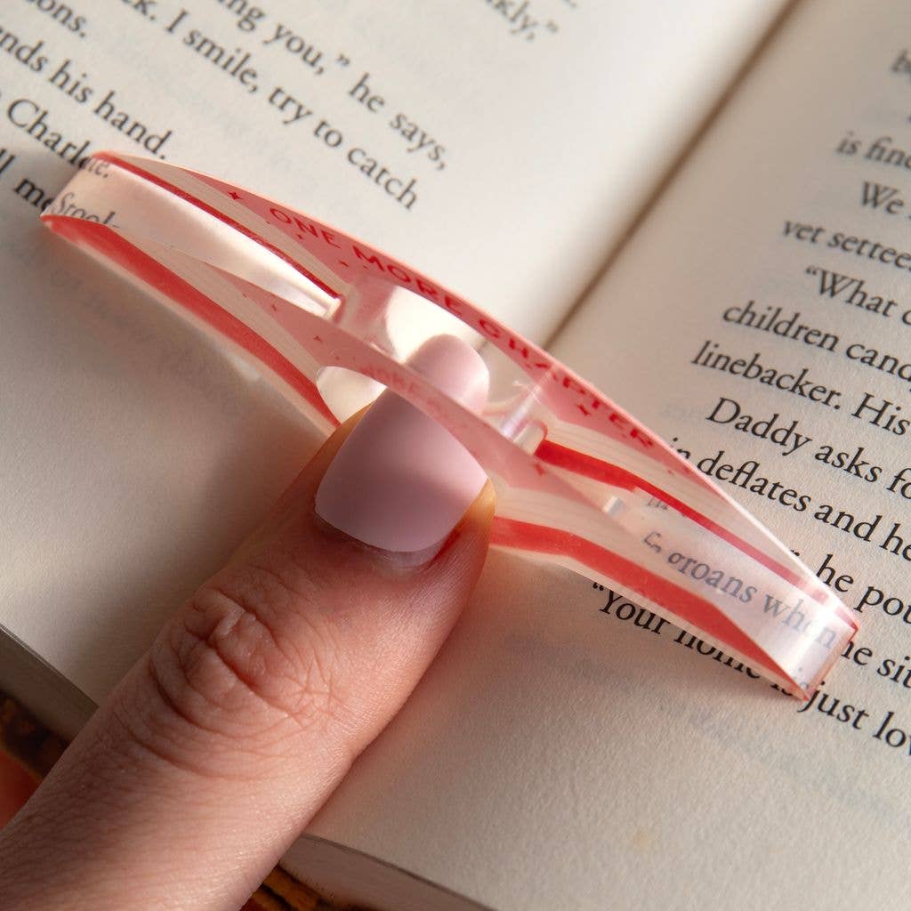 One More Chapter Thumb Book Page Holder