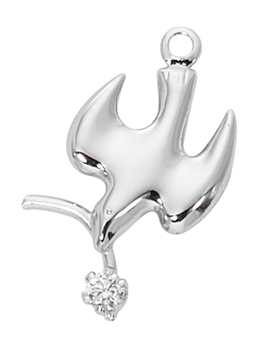 Silver Dove Necklace