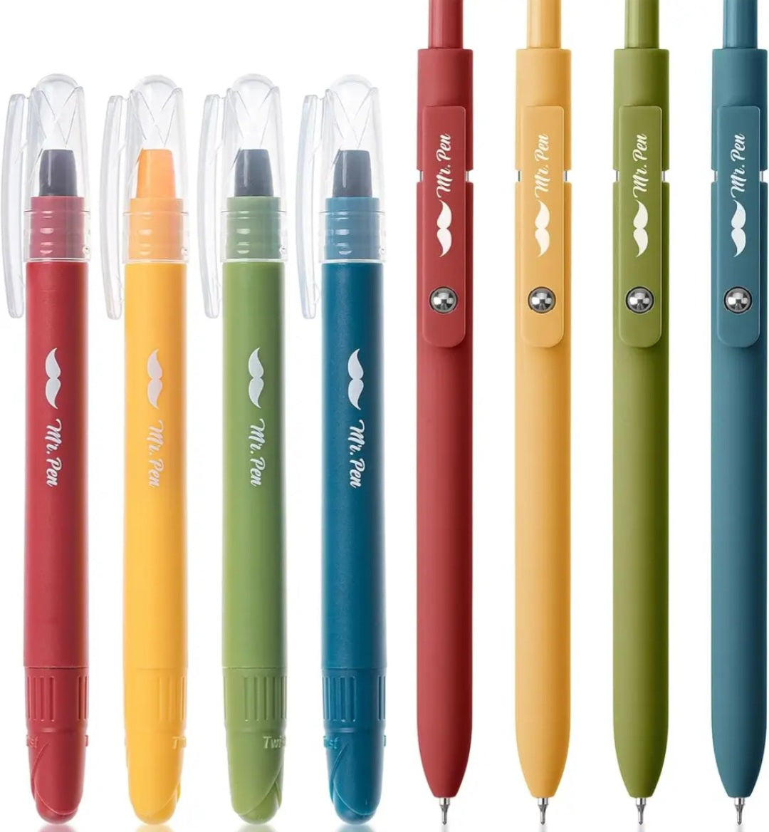 Jewel Tone Bible Pen & Highlighter Set