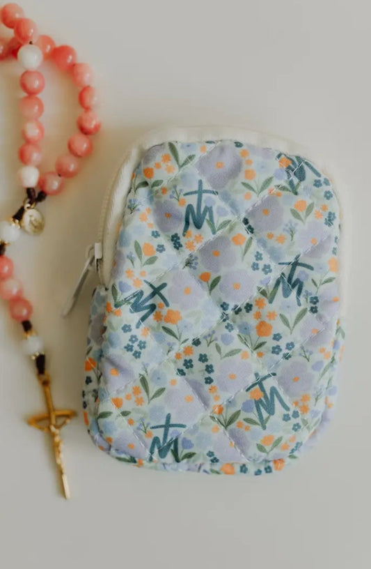 Marian Rosary Pouch