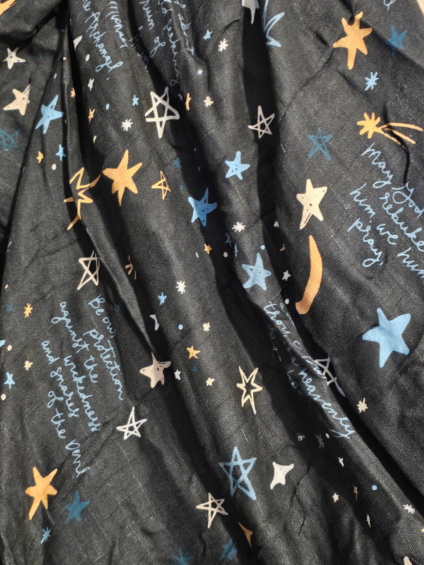 St. Michael Prayer Luxury Double Sided Muslin Catholic Blanket