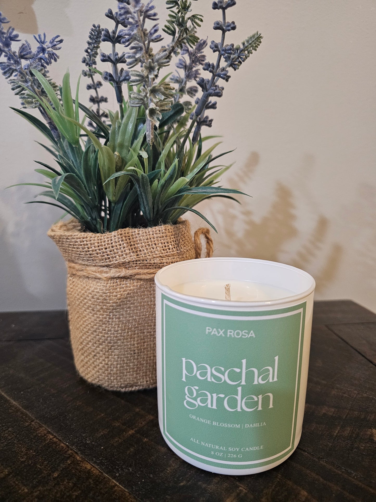 Paschal Garden Candle