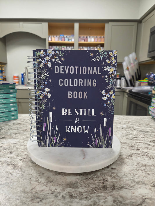 Devotional Coloring Book: Be Still & Know