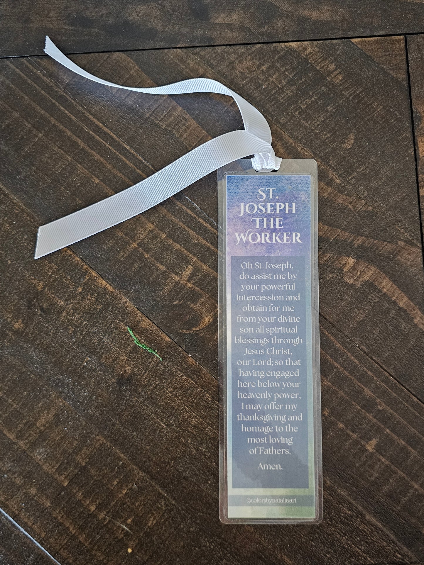 St. Joseph the Worker Bookmark