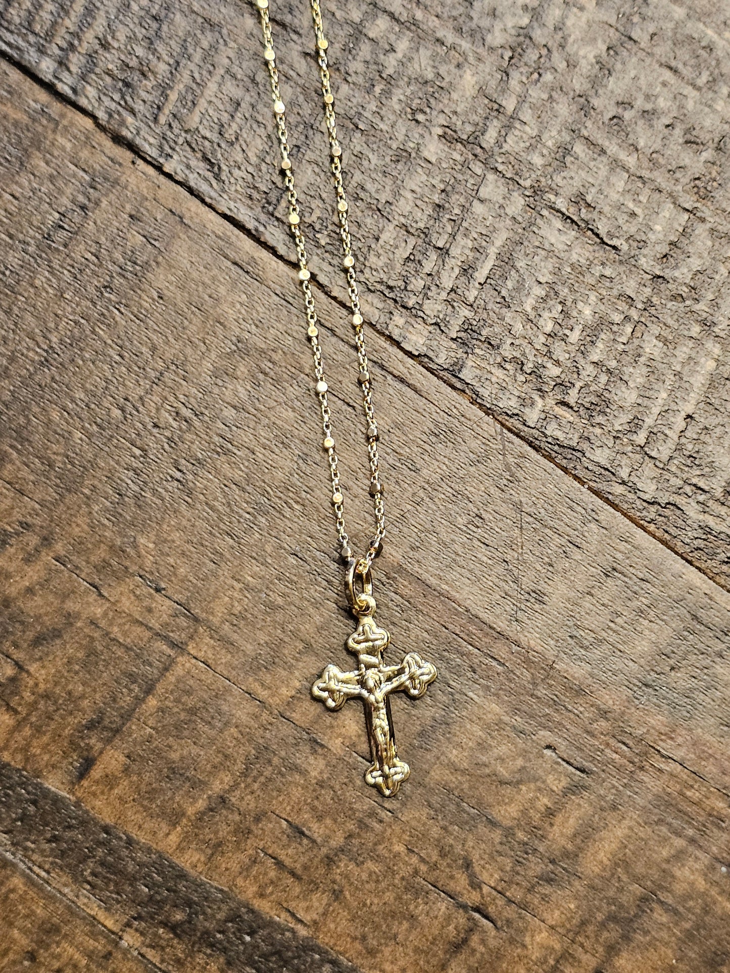 Dainty Crucifix Pendant