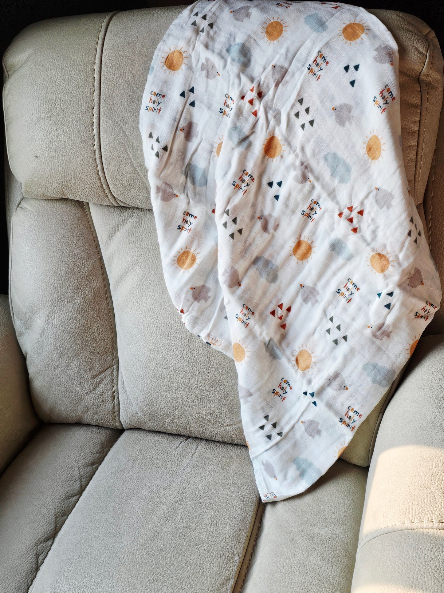 Come Holy Spirit - Muslin Swaddle