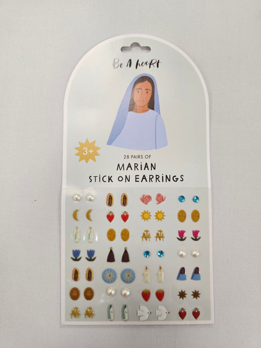 Marian Stick On Earrings