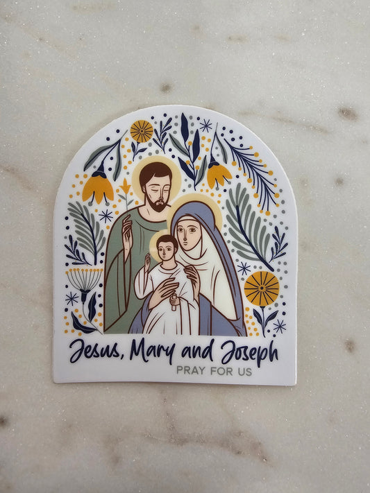 The Holy Family Sticker