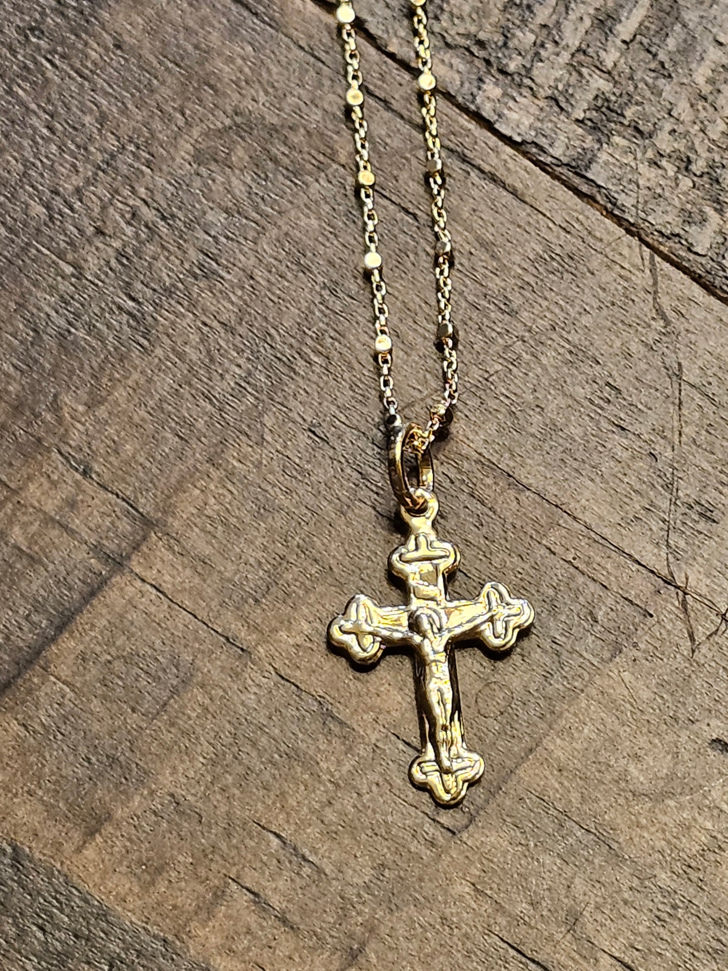 Dainty Crucifix Pendant