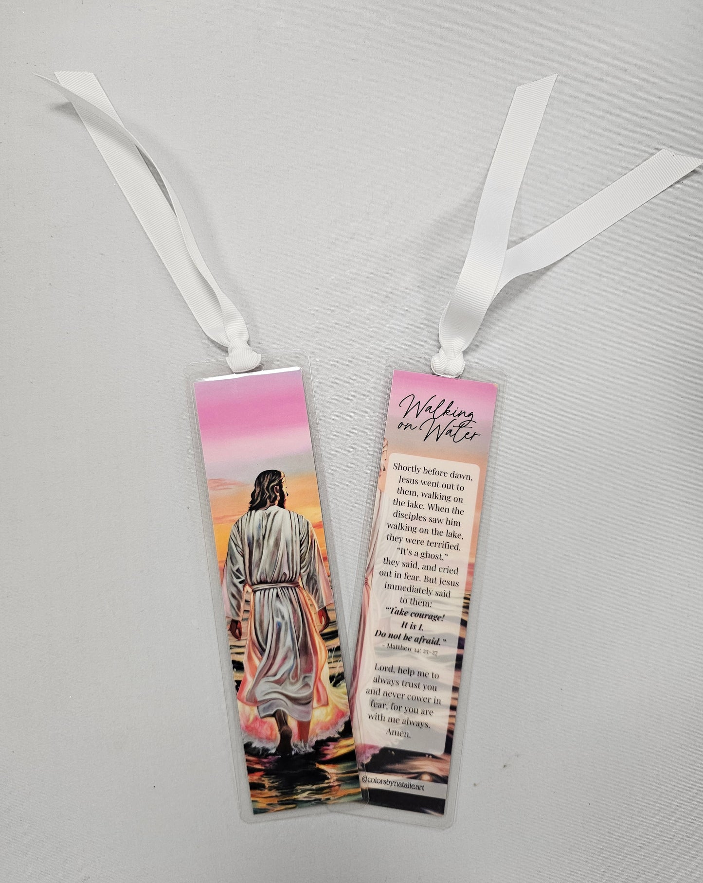 Walking on Water Bookmark