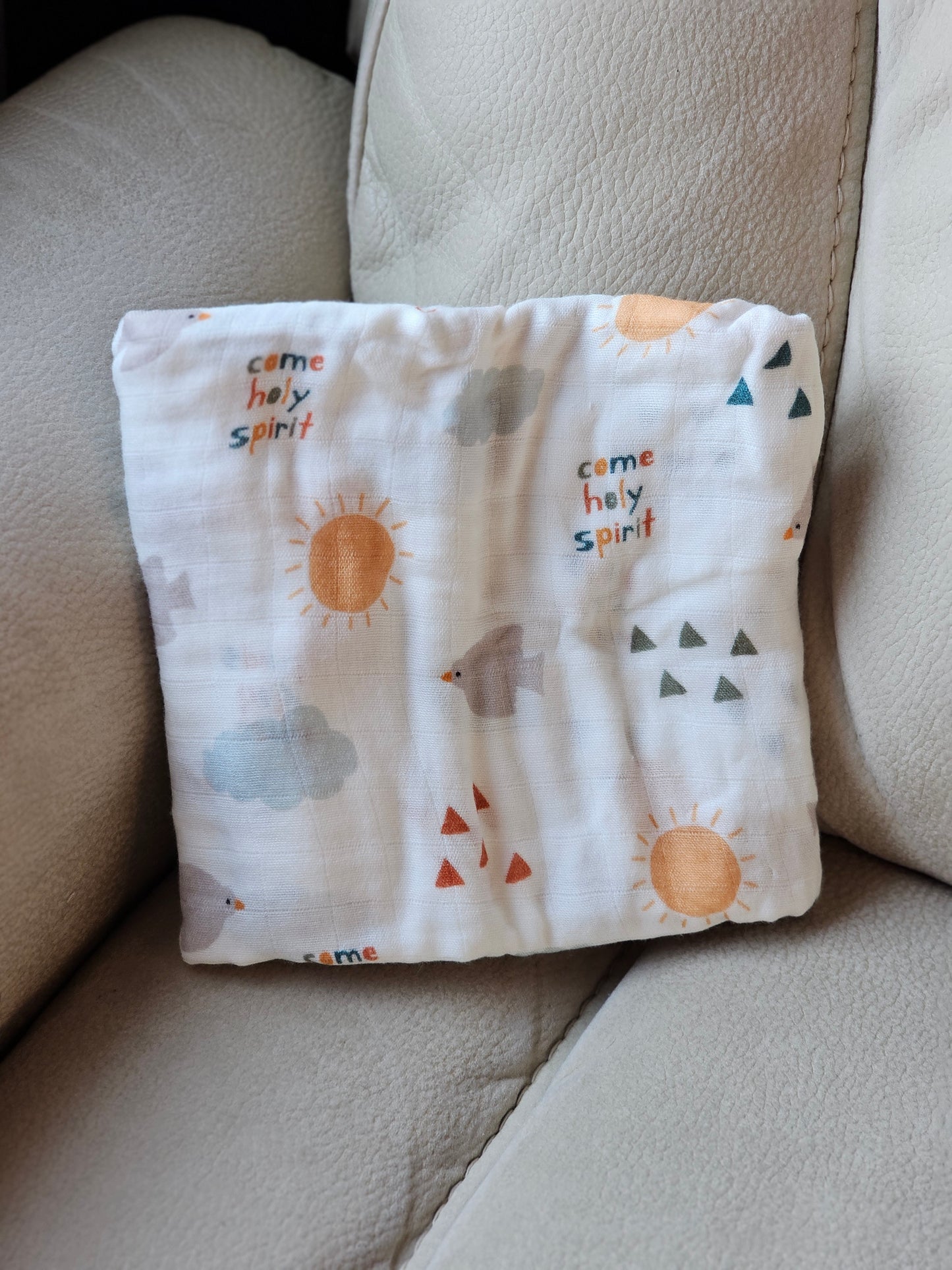 Come Holy Spirit - Muslin Swaddle