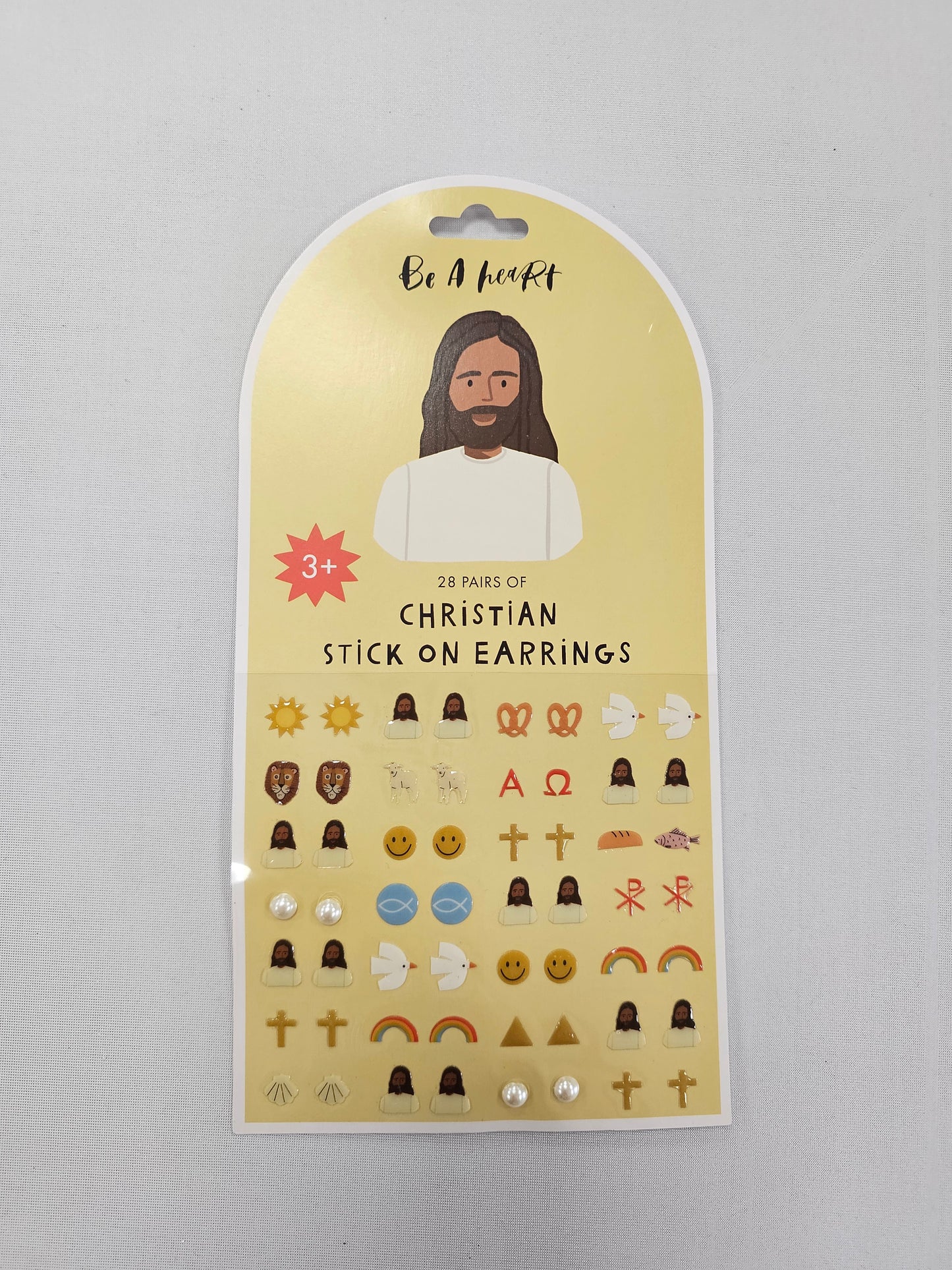 Christian Stick on Earrings