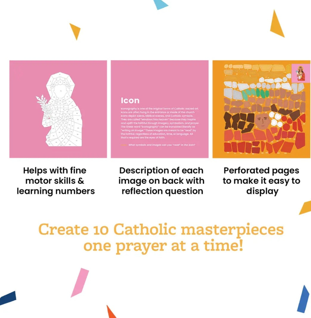 Pray by Sticker: Mass Sticker Book