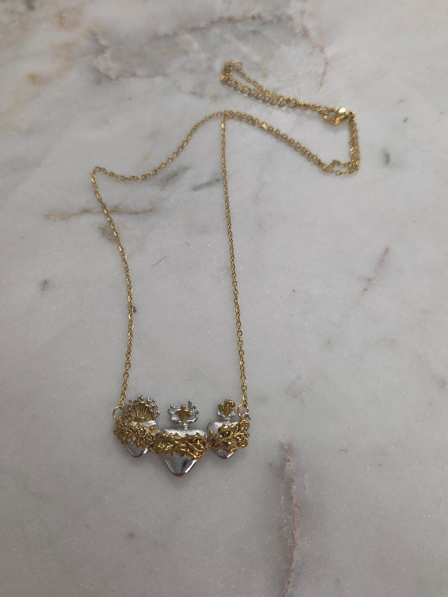 Holy Hearts Necklace