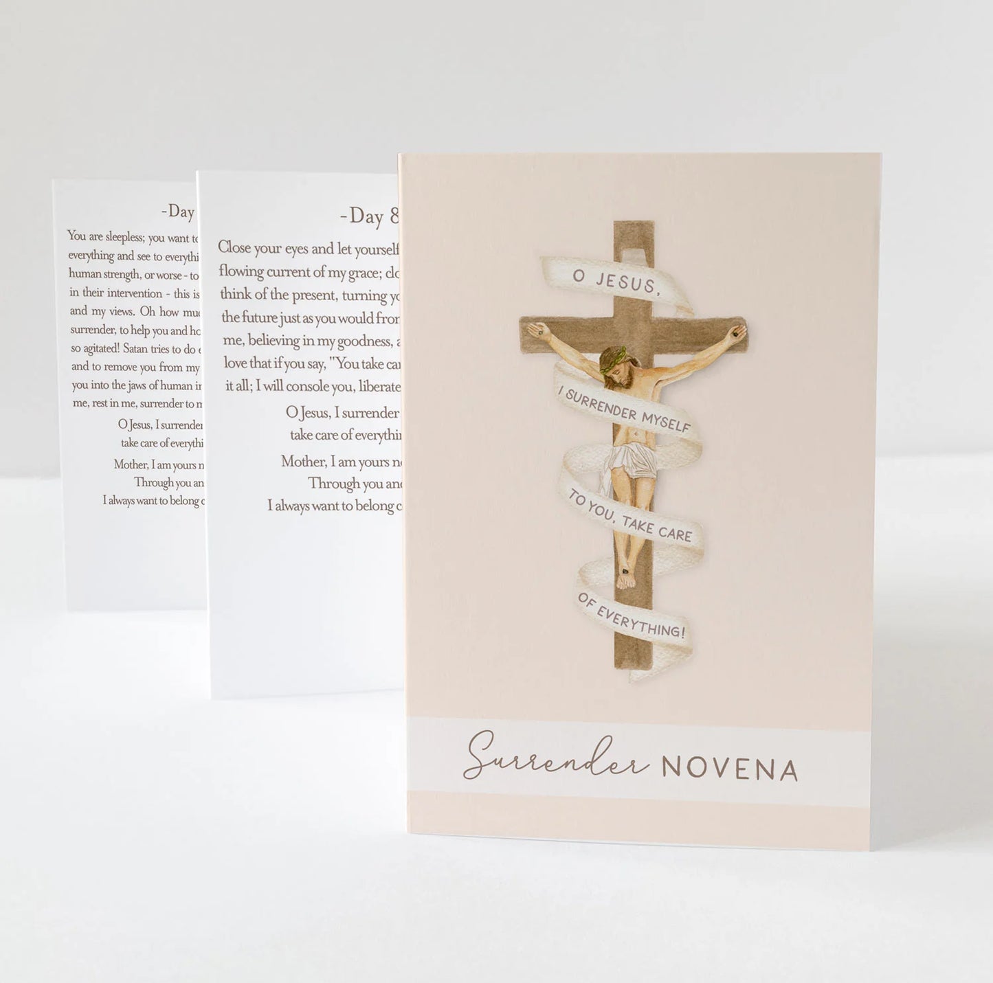 Surrender Novena Prayer Card