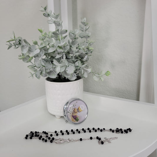 First Communion Pocket Rosary for Boys