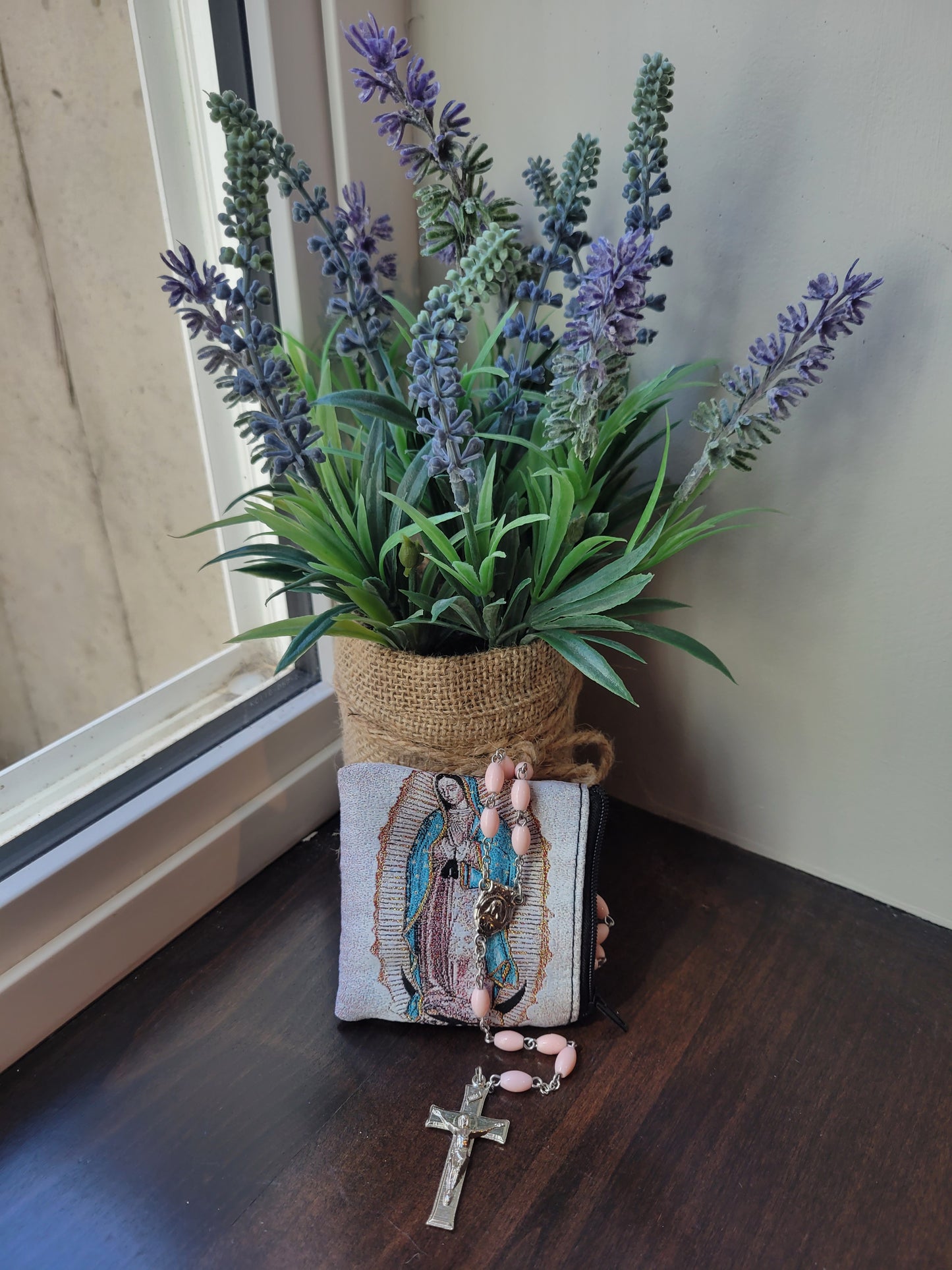 Our Lady of Guadalupe Rosary Holder