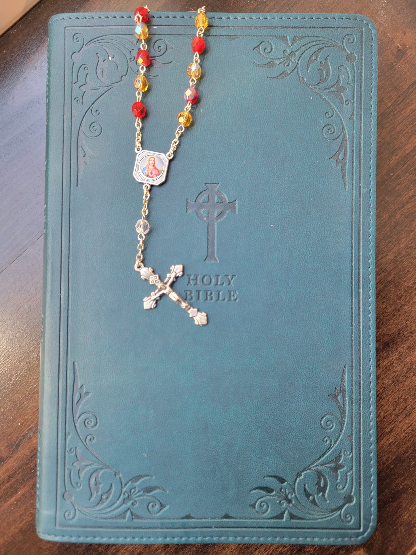 Sacred Heart Auto Rosary