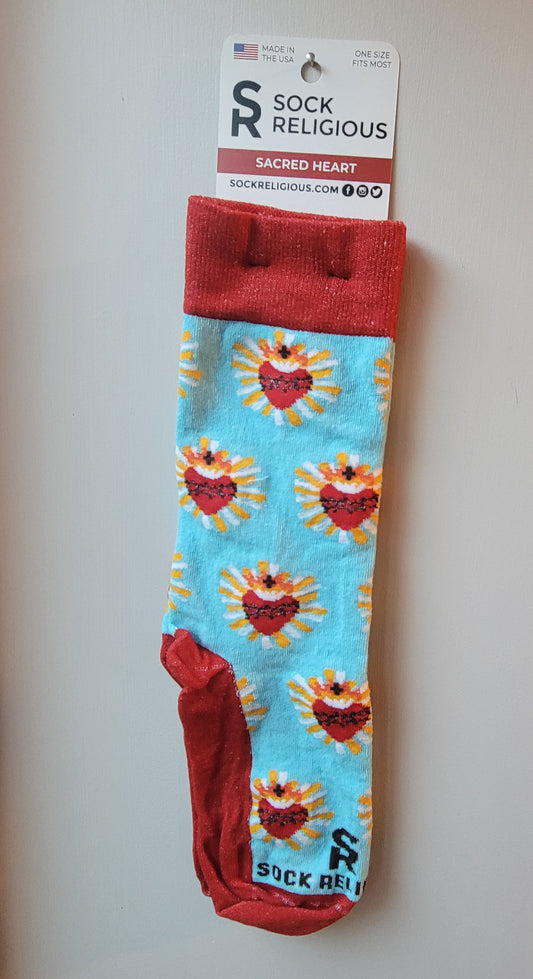 Sacred Heart Socks