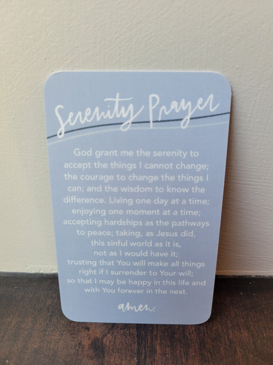 Serenity Prayer