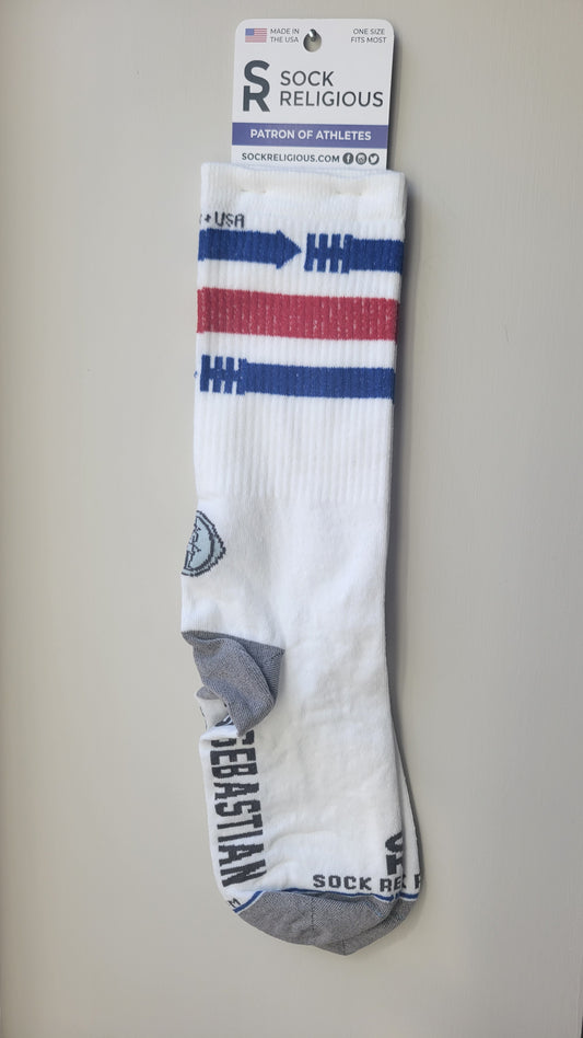 St. Sebastian Socks