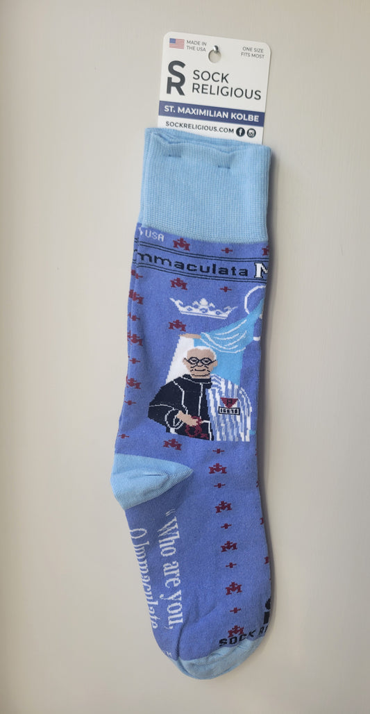 St.  Maximilian Kolbe Socks