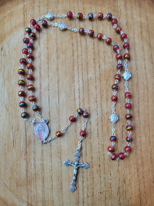 Venetian Our Lady of Guadalupe Rosary