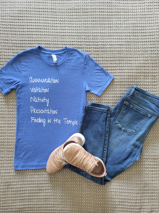 Joyful Mysteries T Shirt