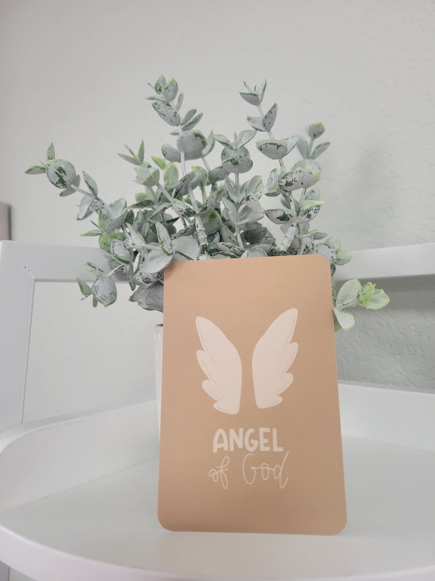 Angel of God Prayer Card