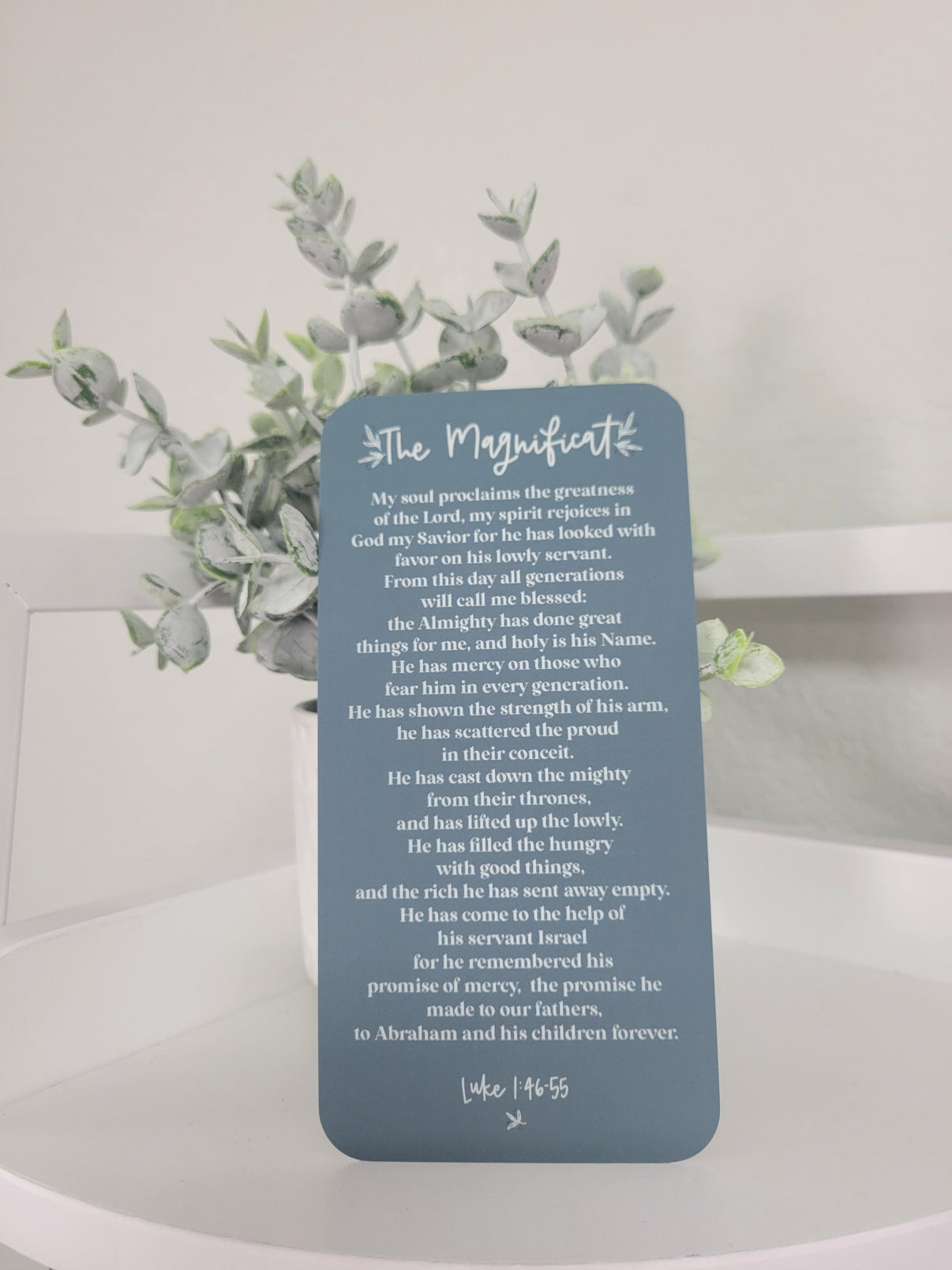 The Magnificat Prayer Card – Joyful Mysteries