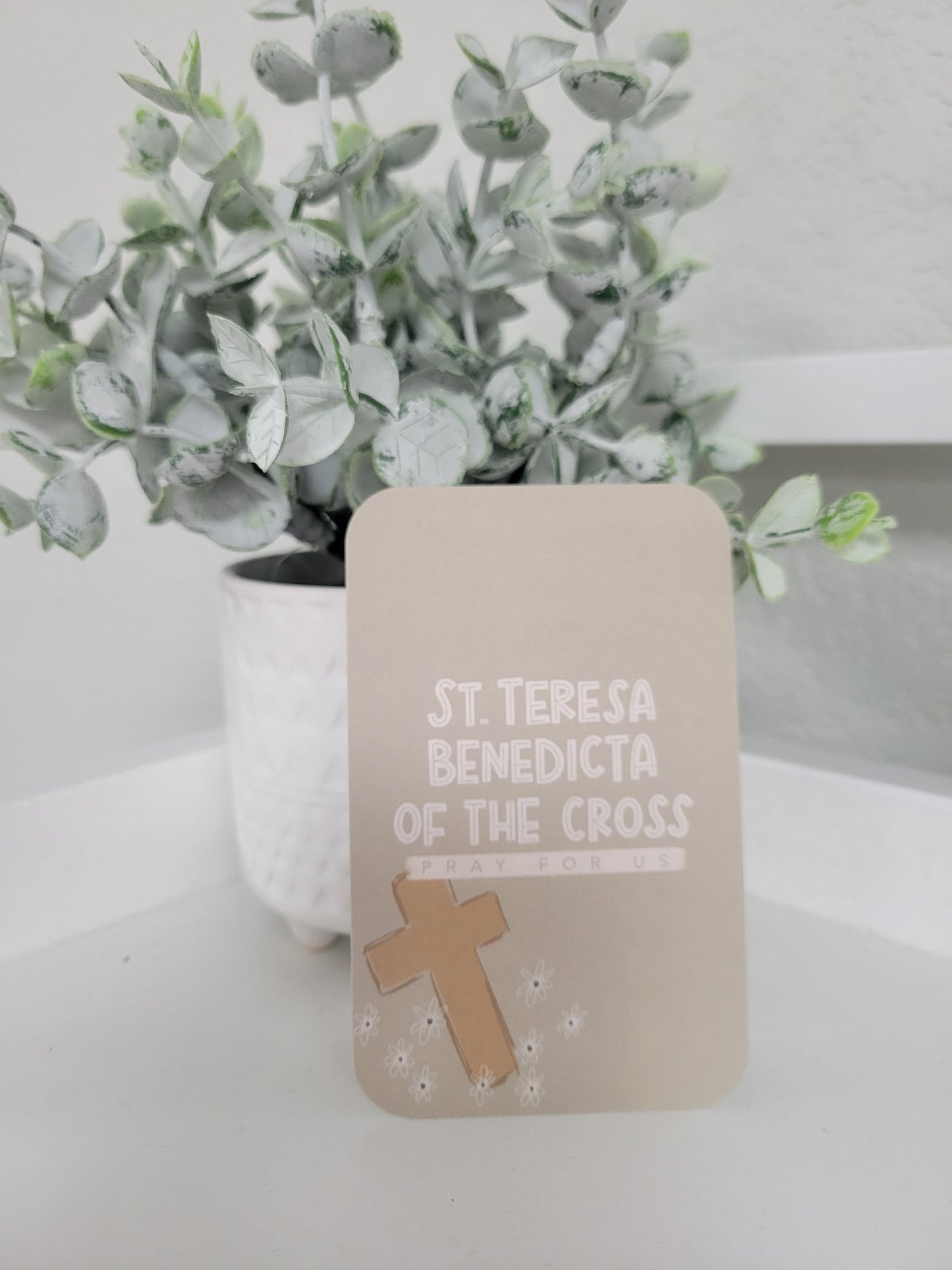 St. Teresa Benedicta of the Cross Prayer Card