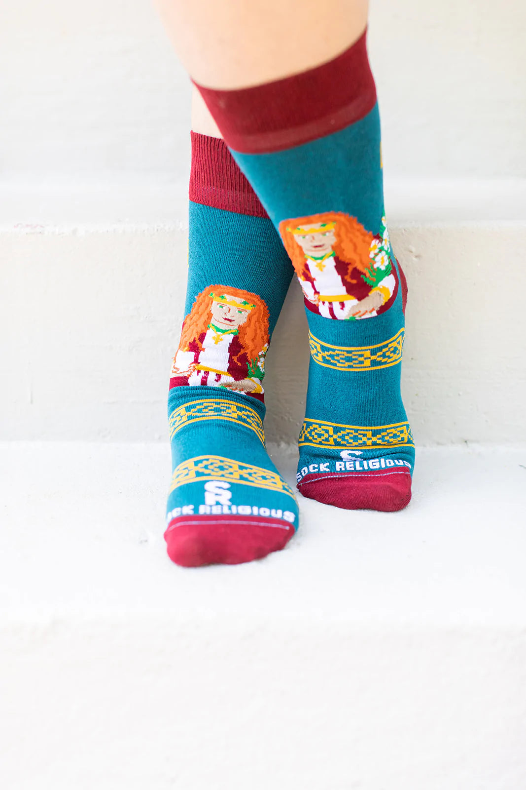 St. Dymphna Socks
